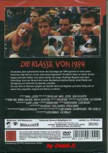 OFDb Die Klasse von 1984 (1982) DVD Laser Paradise / Astro