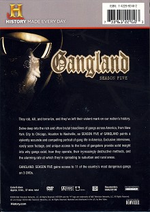 OFDb Gangland (2007) DVD History (Season 5)
