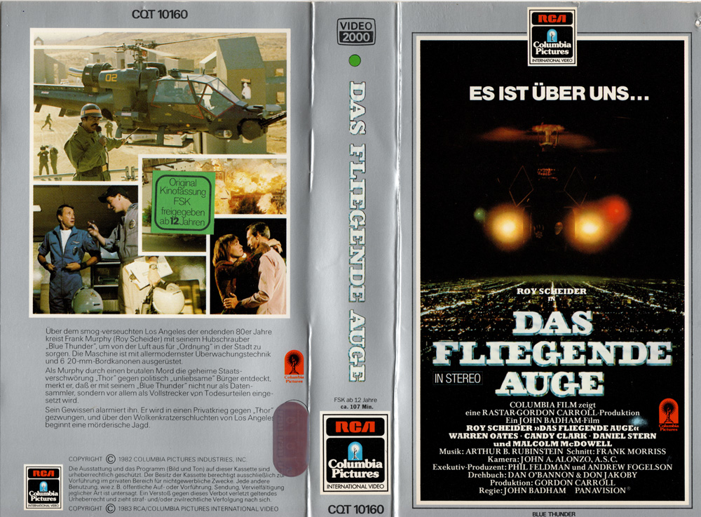 OFDb - Das Fliegende Auge (1983) - Video: RCA/Columbia