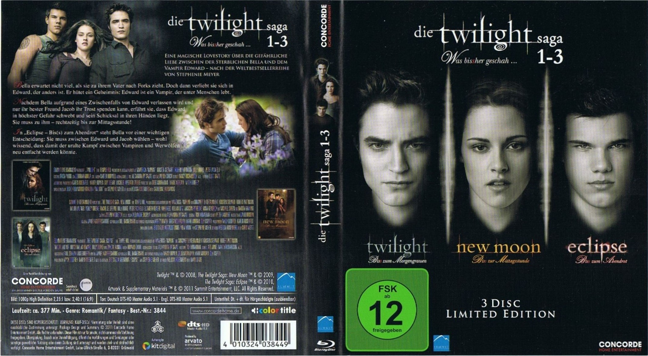 Twilight Biss Zum Morgengrauen Hörbuch Kostenlos Anhören OFDb - Twilight - Biss zum Morgengrauen (2008) - Blu-ray Disc: Concorde