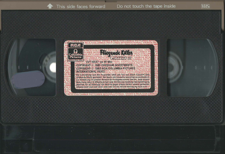 OFDb Fliegende Killer Piranha II (1981) Video RCA/Columbia