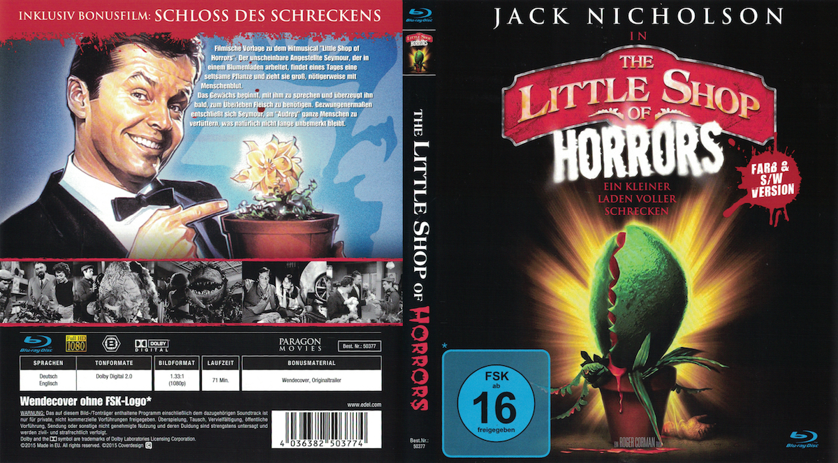 OFDb Kleiner Laden voller Schrecken (1960) Bluray Disc Paragon