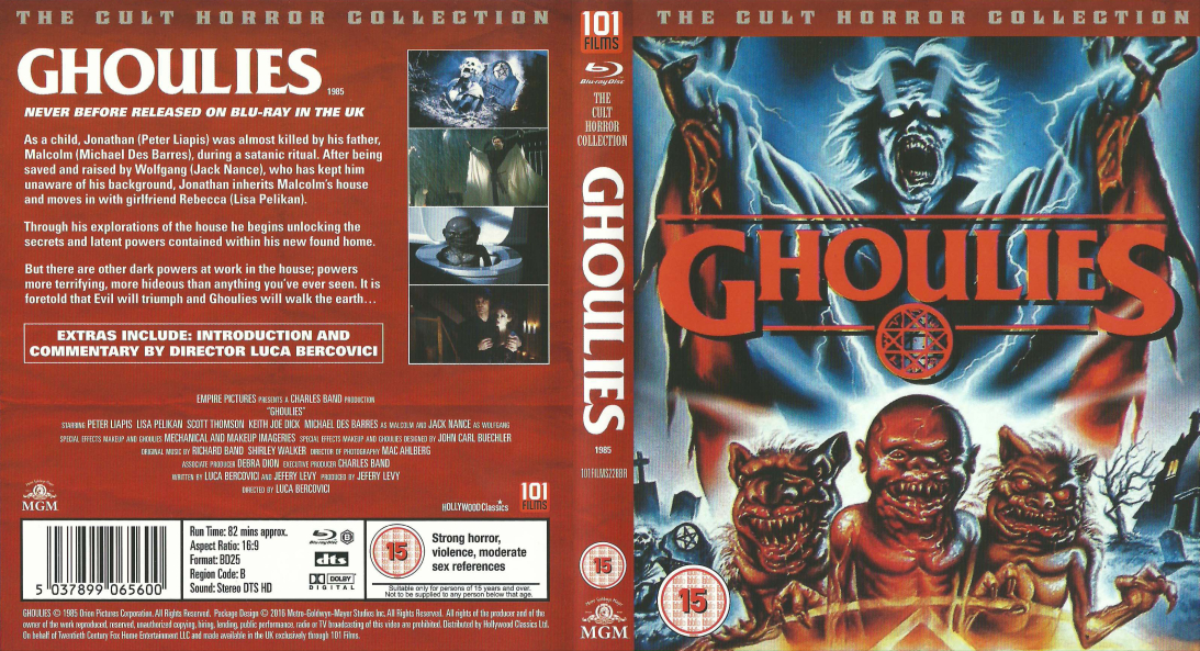 OFDb Ghoulies (1984) Bluray Disc 101 Films / MGM