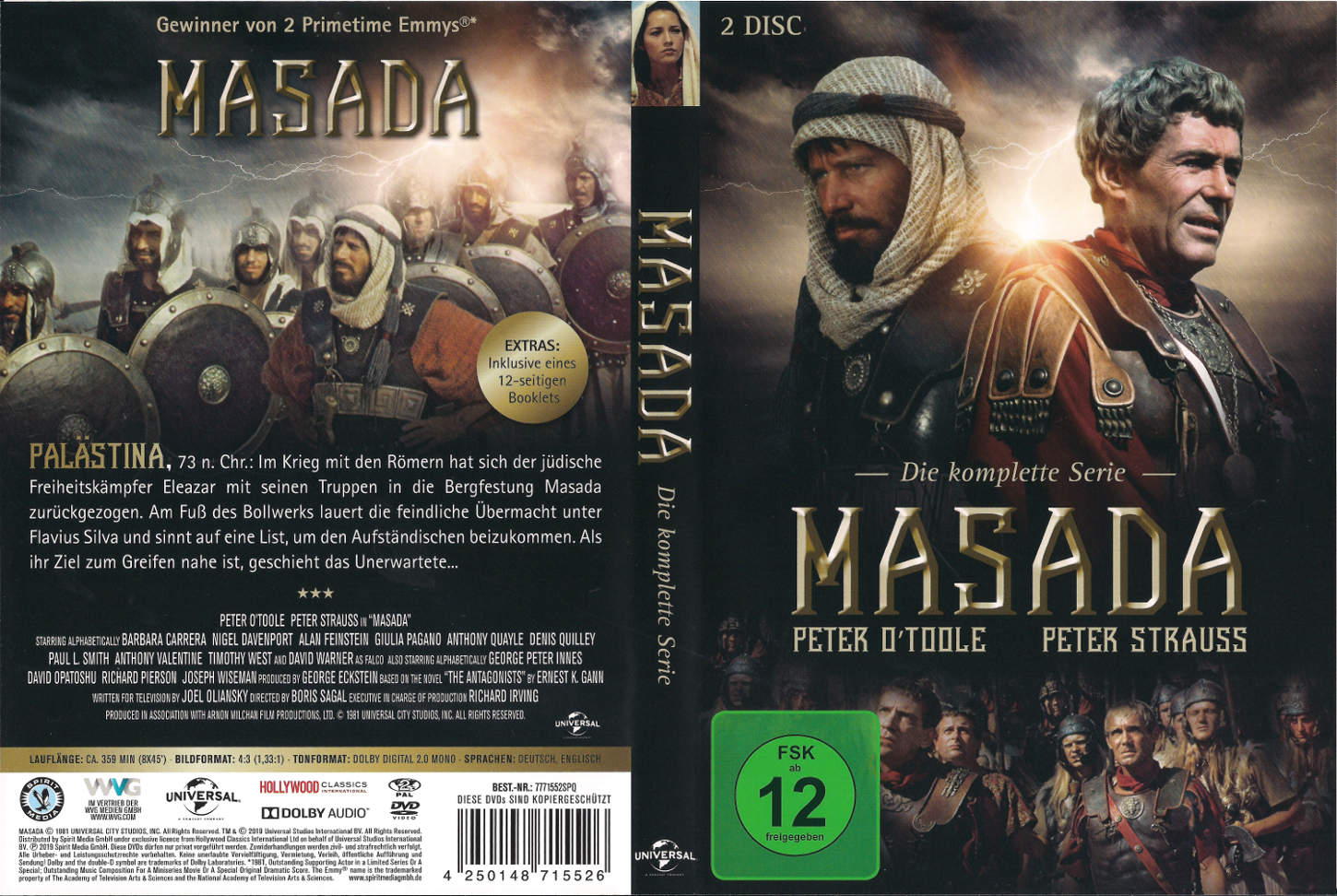 OFDb Masada (1981) DVD WVG (Die komplette Serie)
