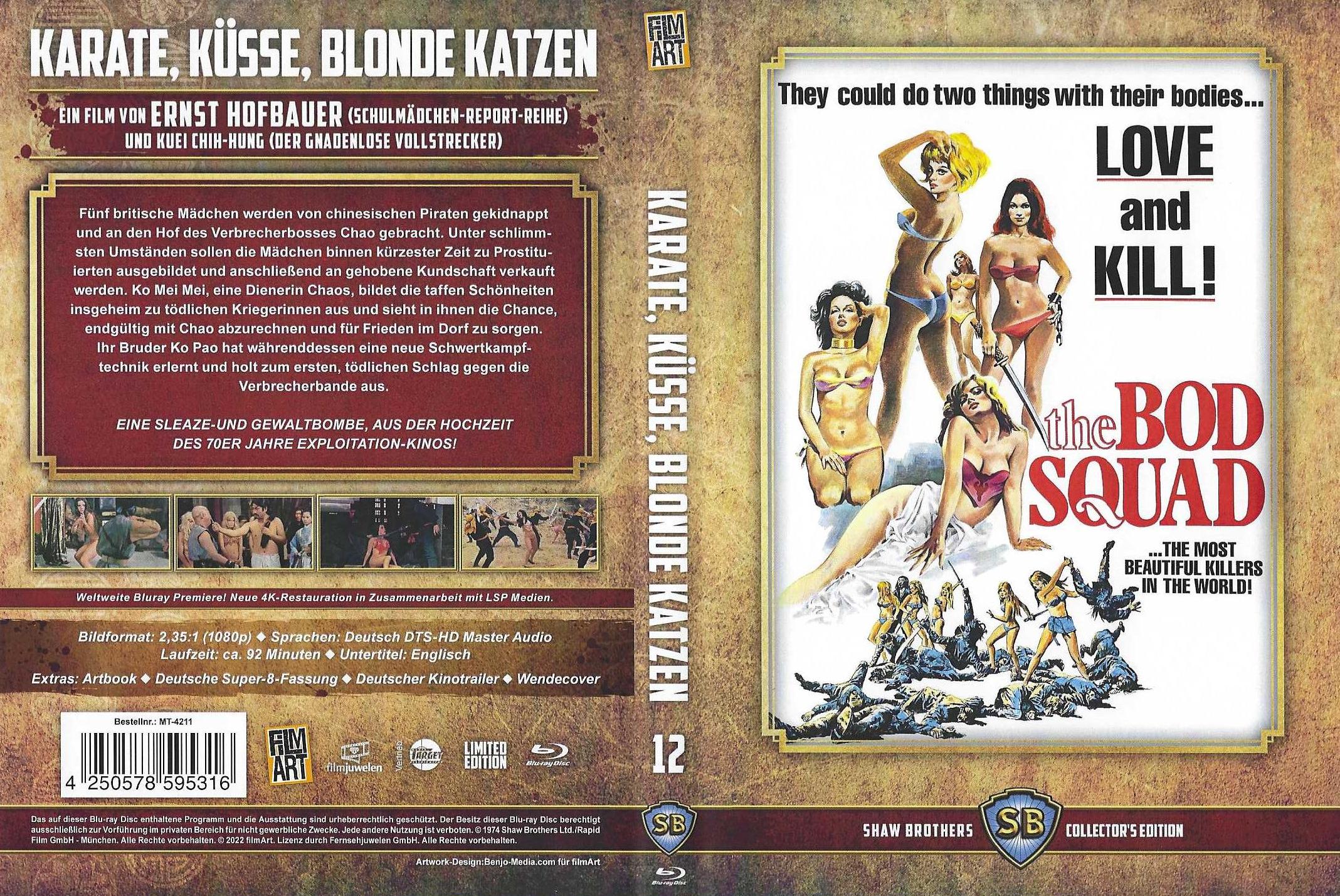 OFDb Karate, Küsse, blonde Katzen (1974) Bluray Disc filmArt