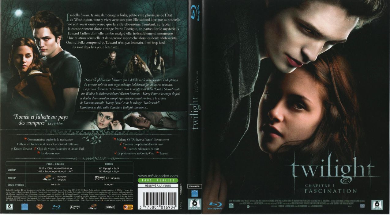 Twilight Biss Zum Morgengrauen Hörbuch Kostenlos Anhören OFDb - Twilight - Biss zum Morgengrauen (2008) - Blu-ray Disc: M6 Vidéo