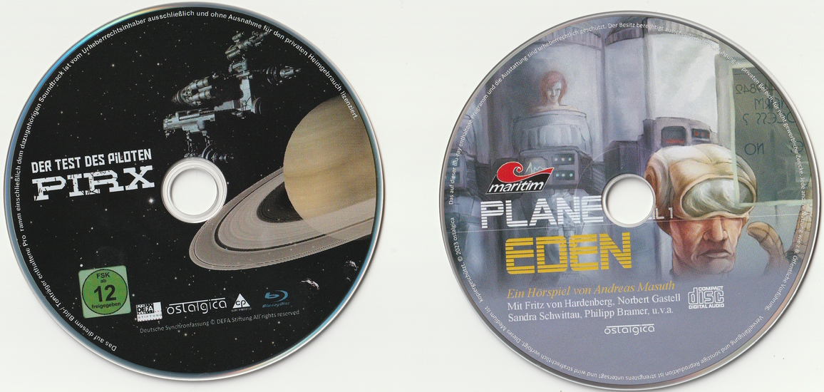 OFDb Testflug zum Saturn (1979) Bluray Disc Ostalgica (Raketen