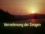 Vernehmung der Zeugen