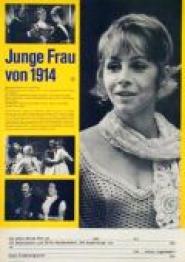 Junge Frau von 1914