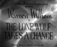 The Lone Wolf Takes a Chance