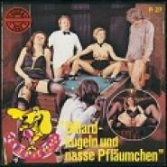 Billardkugeln und nasse Pfläumchen