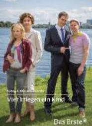 Vier kriegen ein Kind