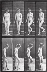 Woman Walking Downstairs