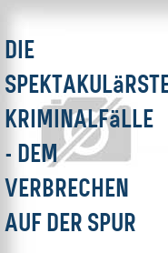 Die Spektakulärsten Kriminalfälle - Dem Verbrechen auf der Spur