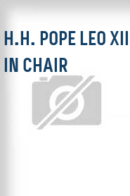 H.H. Pope Leo XIII in Chair